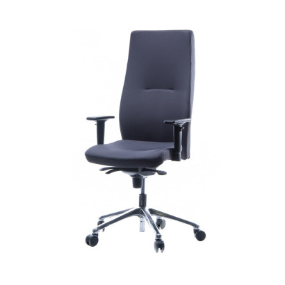 Naudota darbo kėdė, ND-kd-256 ORLANDO-HB, pilka, (maksimali apkrova 110 kg)