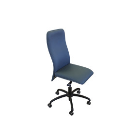 Naudota ergonominė darbo kėdė, ND-kd-248 VERSO, melsvos spalvos, (maksimali apkrova 110 kg)